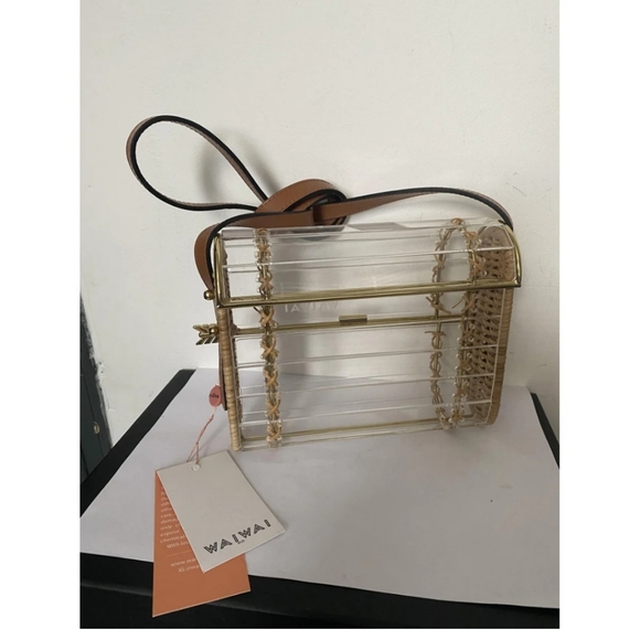 COPY - Wai Wai wicker handbag - Picture 2 of 7